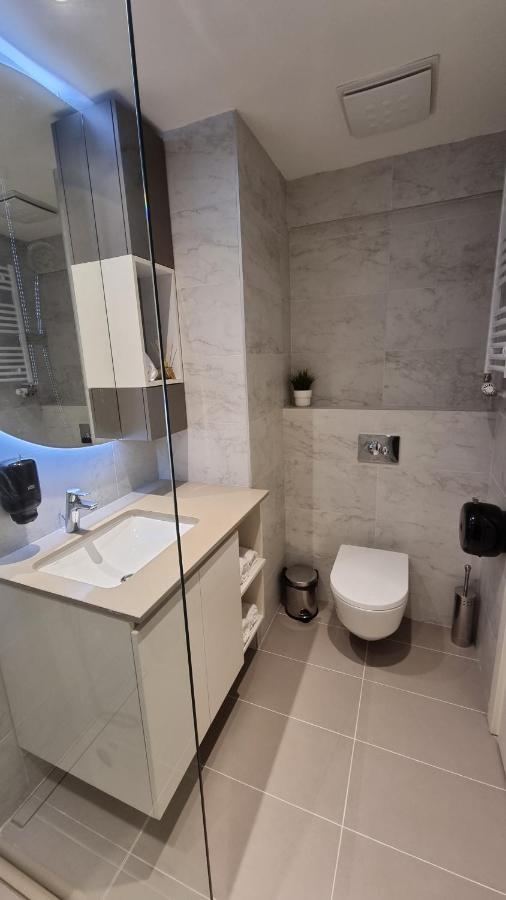 Apartmán Belgrade Waterfront-Beograd Na Vodi - BW Arcadia Lux Exteriér fotografie